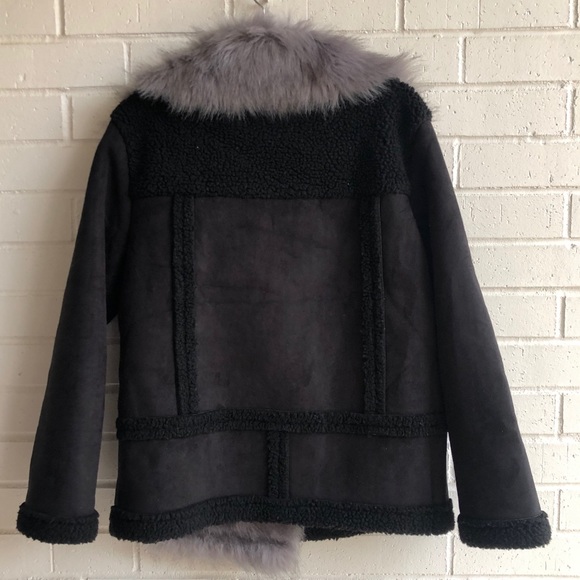 NWT Six Crisp Days Faux Fur Trim Sherpa Jacket - Picture 4 of 8